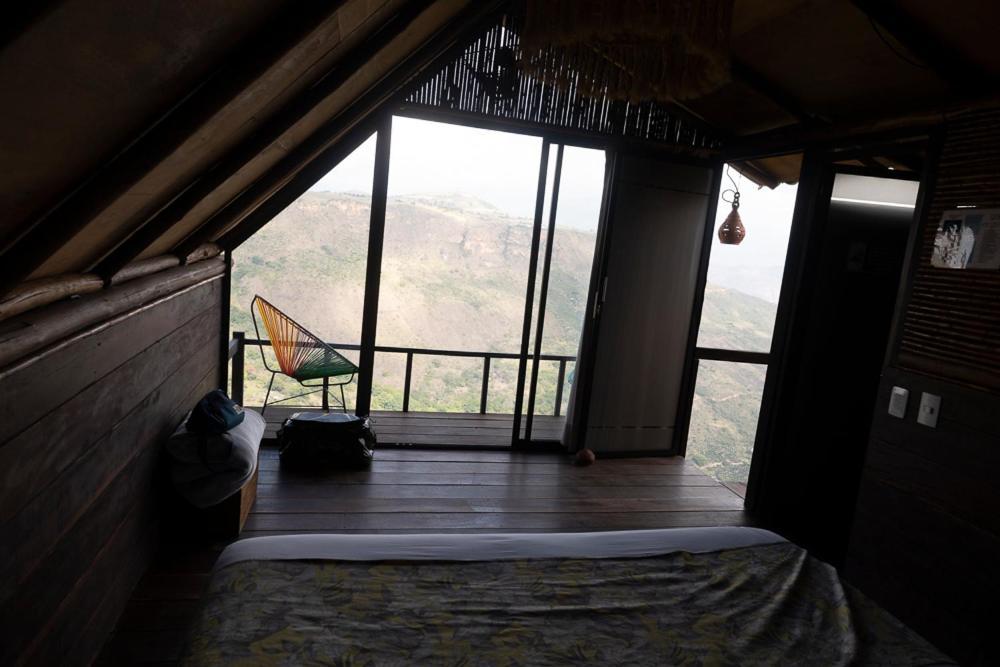 Bed and Breakfast Refugio La Roca Лос-Сантос Экстерьер фото